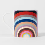 Swirl Circle Bone China Mug | Multicolour