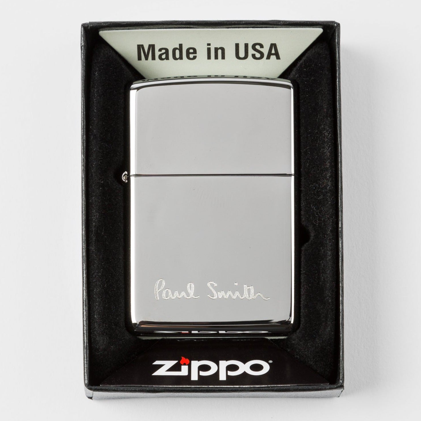 Paul Smith Zippo Lighter - Silver | About Living