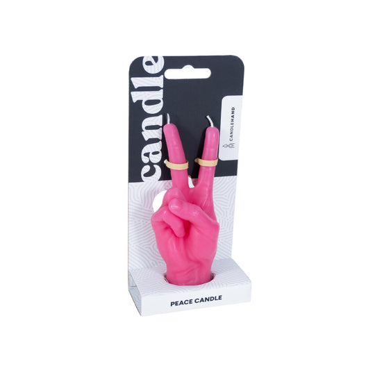 'Peace' Candle | Pink | Small