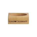 Beech Wine Bottle Coaster | Love & Celebrate