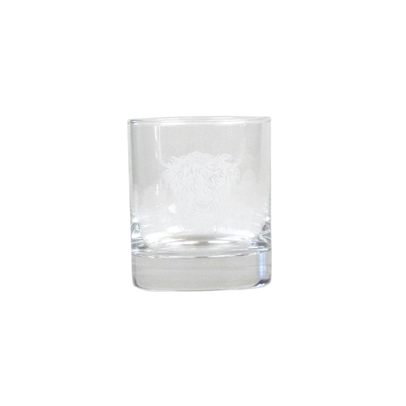 Glass Tumbler | Highland Cow