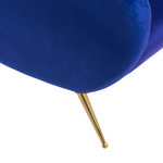 Lipsticks Padded Armchair | Seletti Wears Toiletpaper | Blue