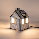 On/Off House Desk Lamp | Recycled Cardboard