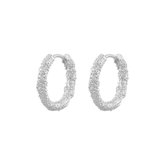 Core London Ring Earrings | Silver Plated