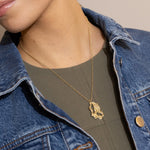Lauren Pendant Necklace | Gold Plated