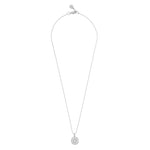 Lex Stone Pendant Necklace | Silver Plated | 40cm