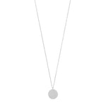 Oz Coin Pendant Necklace | Silver Plated
