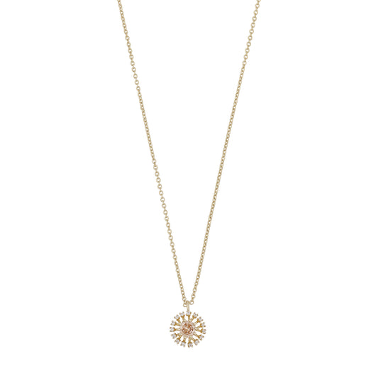 Wiz Pendant Necklace | Gold Plated with Cubic Zirconia