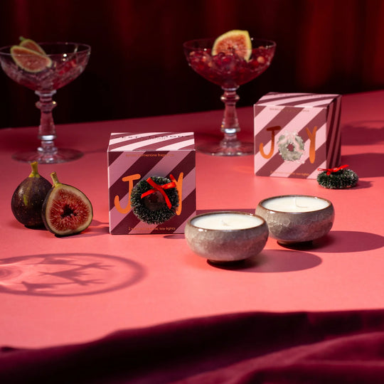 Sparkle Season 'Joy' Tea Lights | Spiced Clementine | Set of 2