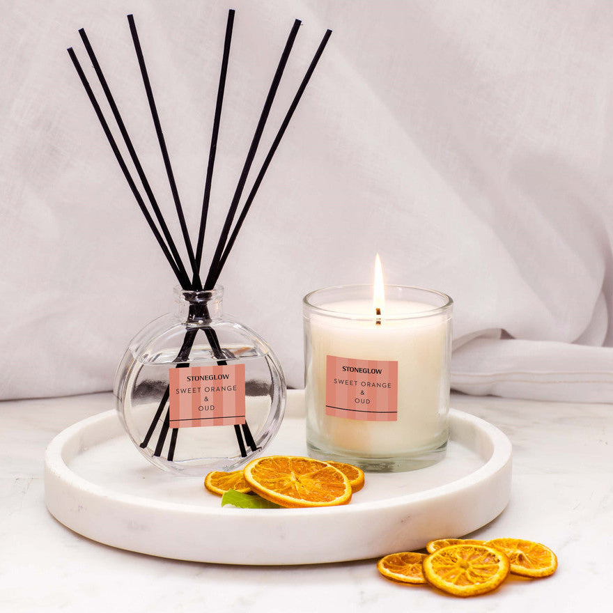 Stoneglow | Modern Classics Reed Diffuser - Sweet Orange & Oud (120ml ...