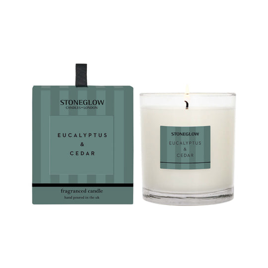 Modern Classics Scented Tumbler Candle | Eucalyptus & Cedar