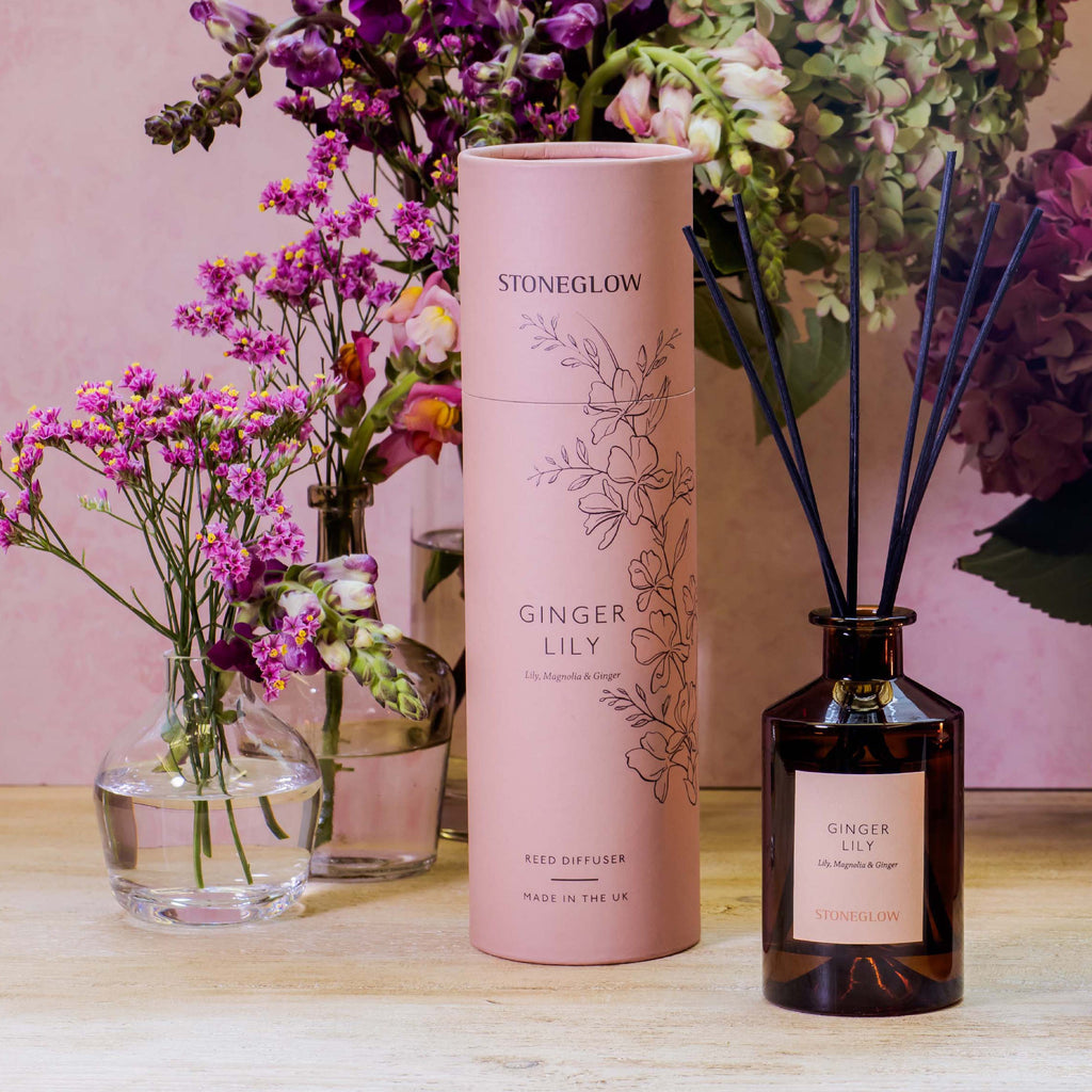 Stoneglow | The Walled Garden Reed Diffuser - Ginger Lily (160ml ...