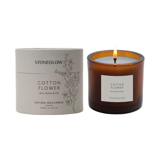 The Walled Garden Tumbler Candle | Cotton Flower