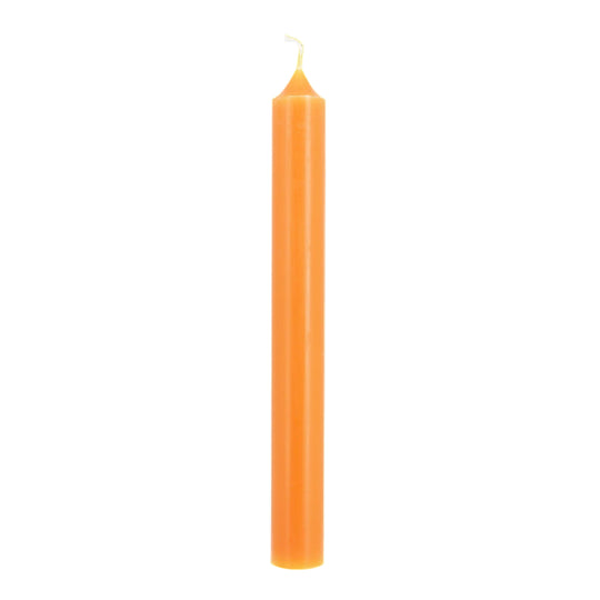 Straight Dinner Candle | Orange | 22cm