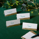 Festive Place Cards | Gold | Set of 20