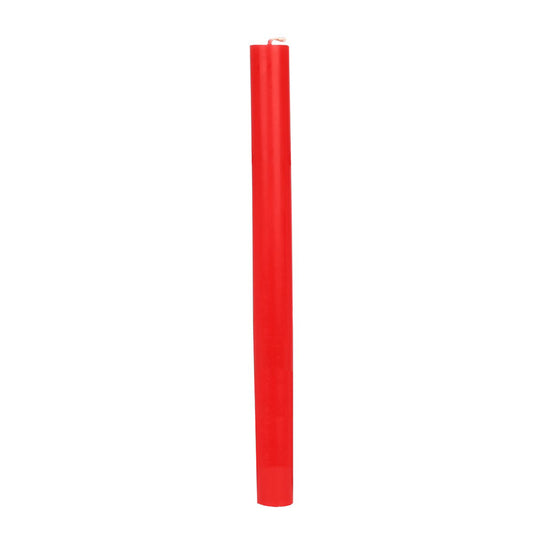 Festive Taper Candle | Red | 28cm