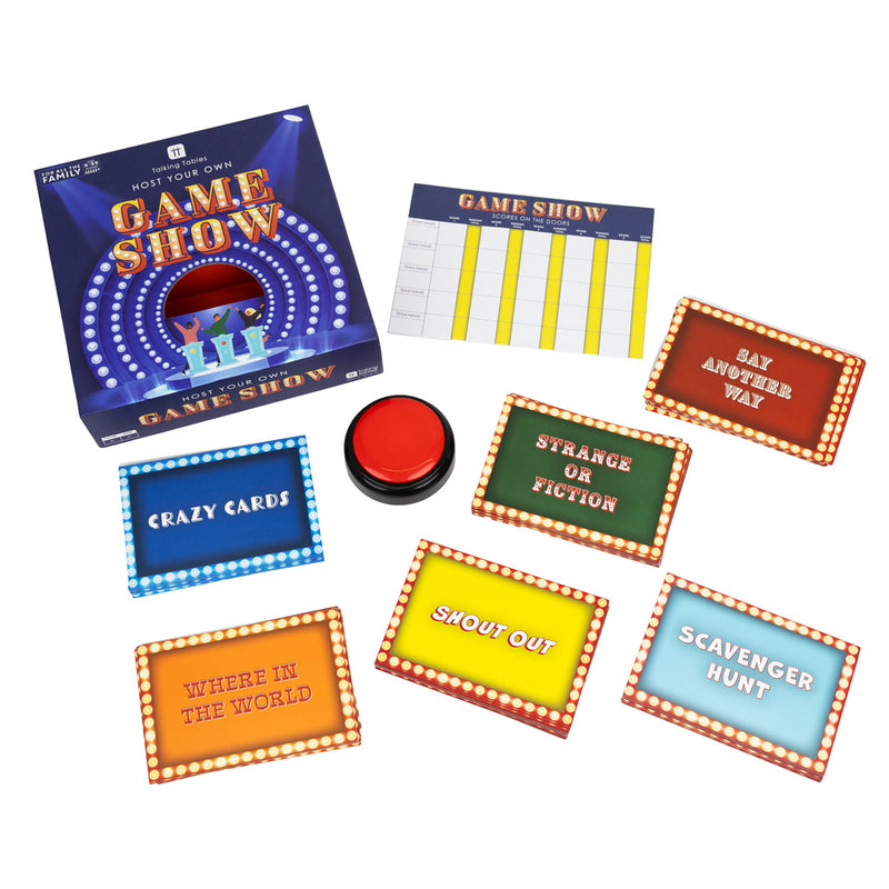 Talking Tables 'Host Your Own Game Show' Board Game About Living