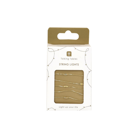 LED String Lights | Gold | 3m