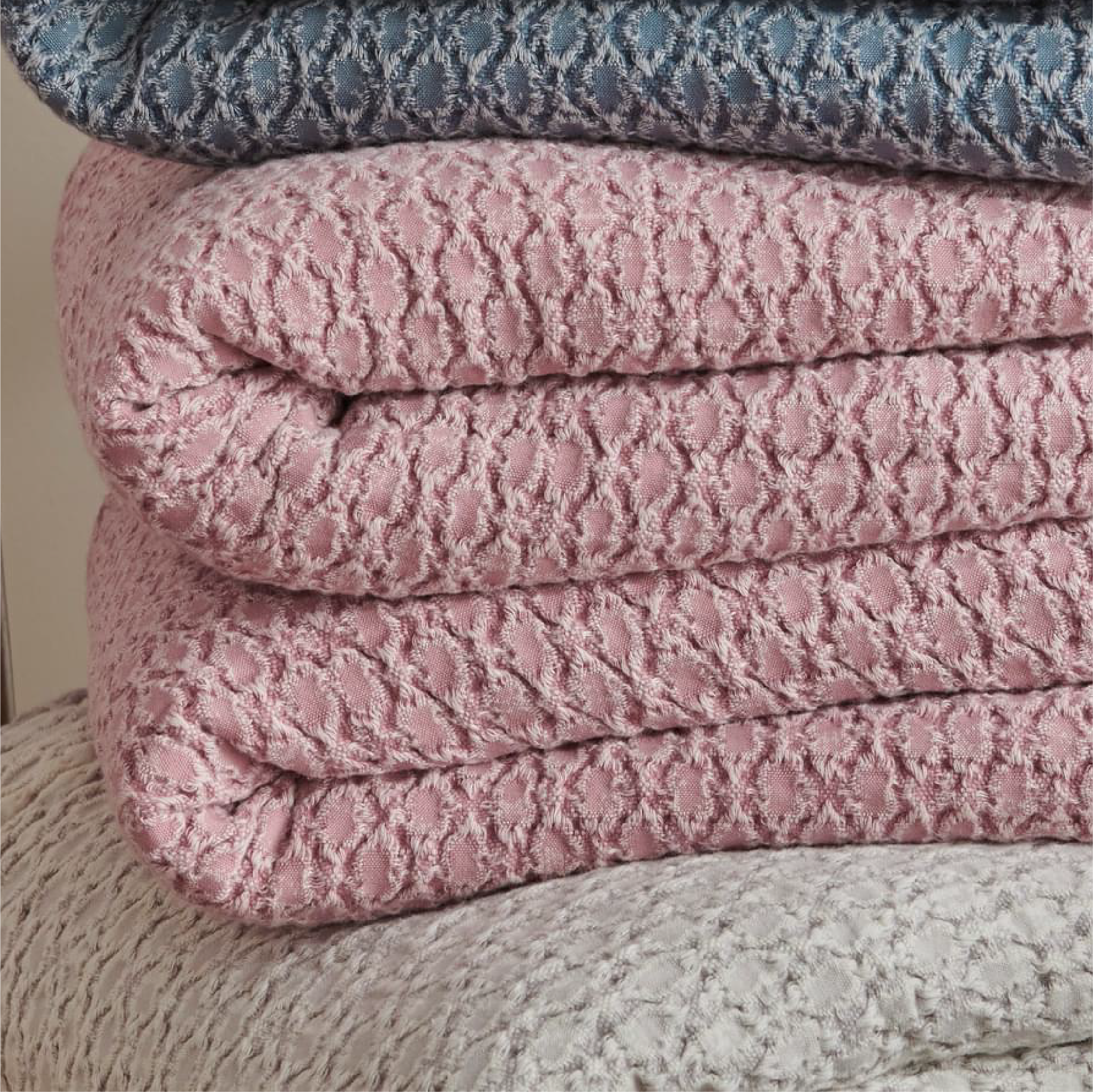 Lunar Fade Out Throw | Stone