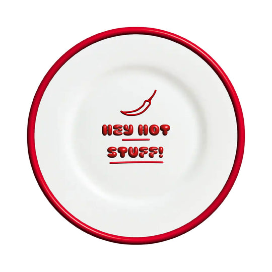 'Hey Hot Stuff' Plate | 20cm