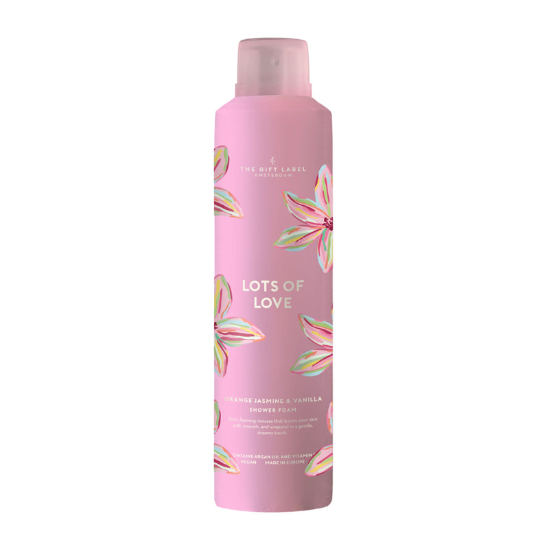 'Lots of Love' Shower Foam | Orange Jasmine & Vanilla | 200ml