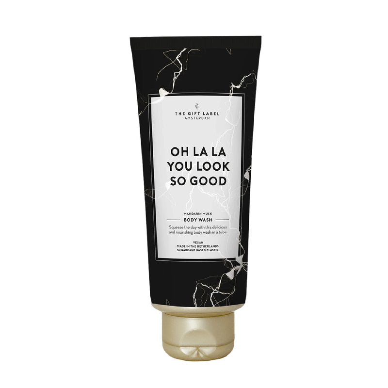 'Oh La La You Look So Good' Body Wash Tube | Mandarin Musk | 200ml