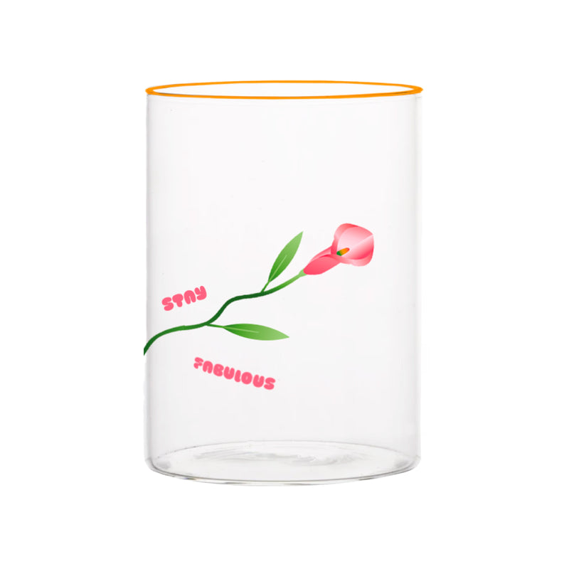 'Stay Fabulous' Drinking Glass | Living Collection