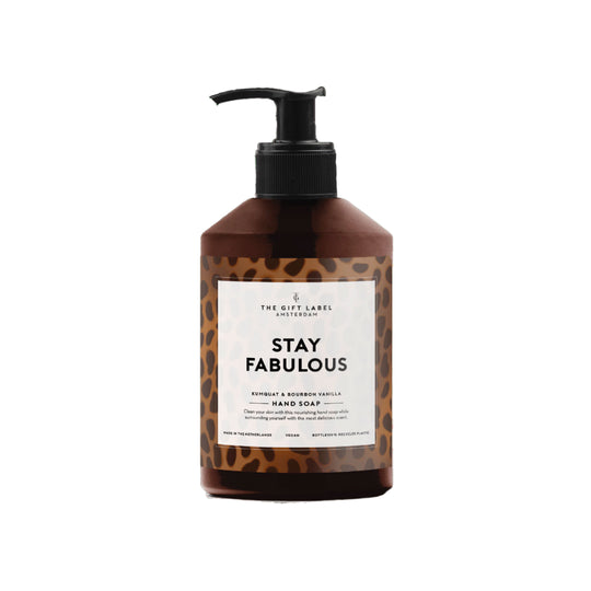 'Stay Fabulous' Hand Soap | Kumquat & Bourbon Vanilla | 400ml