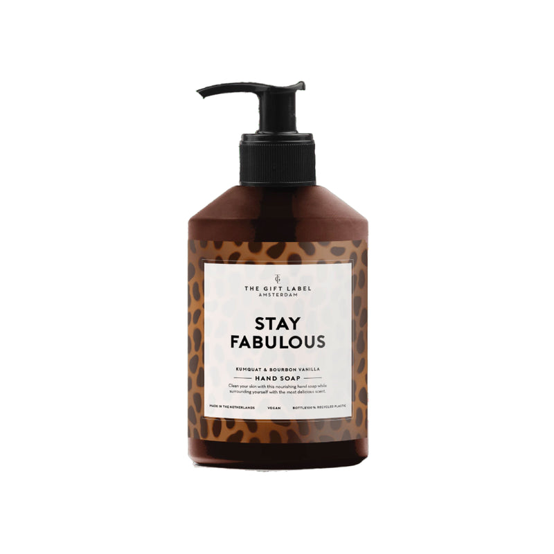 'Stay Fabulous' Hand Soap | Kumquat & Bourbon Vanilla | 400ml