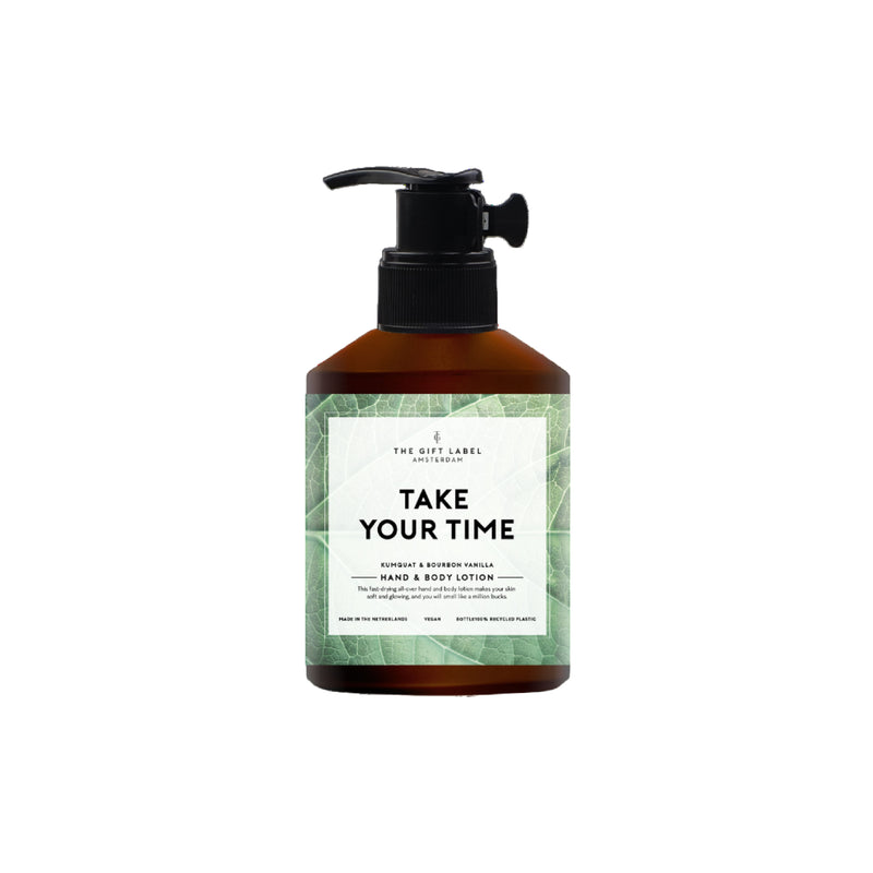 'Take Your Time' Hand & Body Lotion | Kumquat & Bourbon Vanilla | 200ml