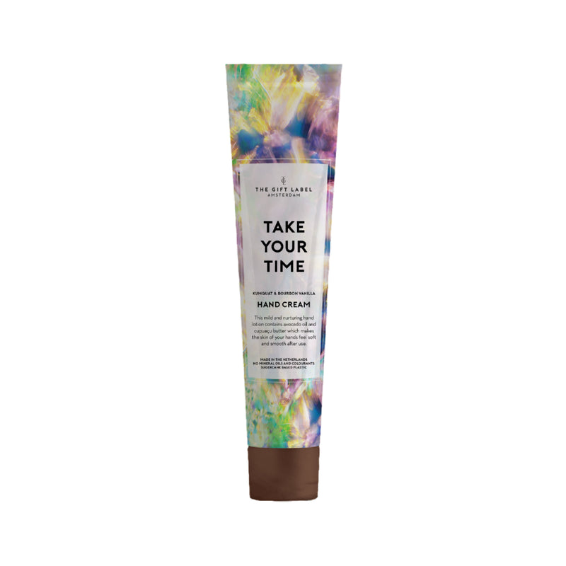 'Take Your Time' Hand Cream Tube | Kumquat & Bourbon Vanilla | 40ml