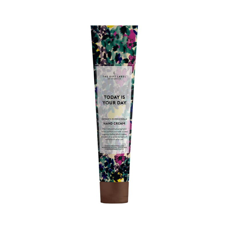 'Today is Your Day' Hand Cream Tube | Kumquat & Bourbon Vanilla| 40ml