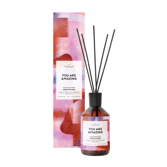 'You Are Amazing' Reed Diffuser | Pomelo & Black Pepper | 400ml