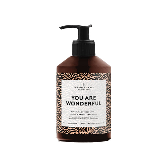 'You Are Wonderful' Hand Soap | Kumquat & Bourbon Vanilla | 400ml