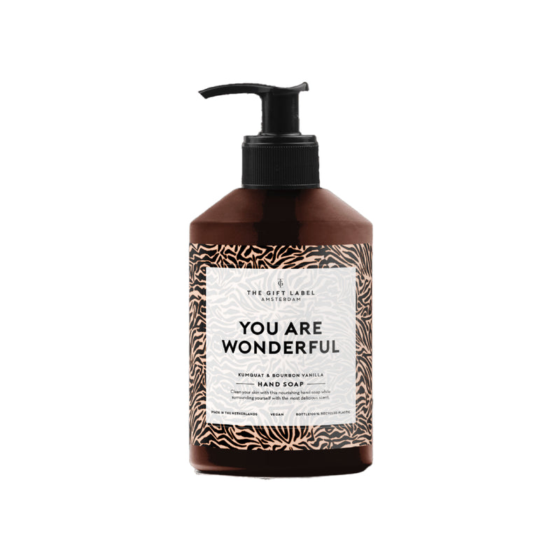 'You Are Wonderful' Hand Soap | Kumquat & Bourbon Vanilla | 400ml