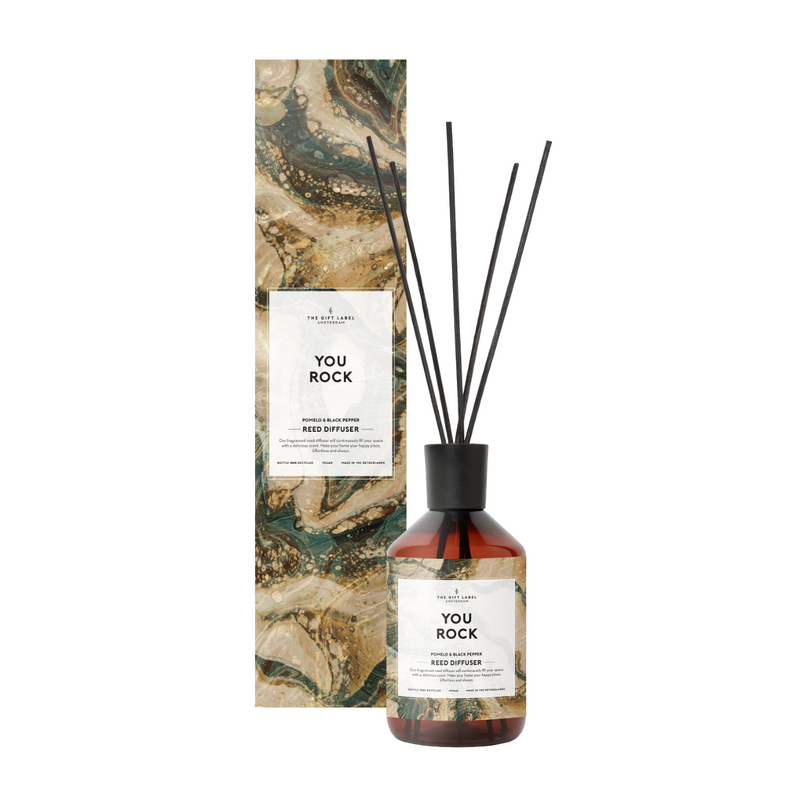 'You Rock' Reed Diffuser | Pomelo & Black Pepper | 400ml