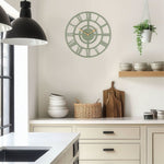 Bright Star Wall Clock | Olive | 16”