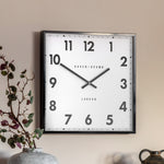 Baker + Brown Buxton Wall Clock | Black