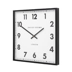 Baker + Brown Buxton Wall Clock | Black