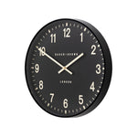Baker + Brown Cambridge Wall Clock | Black