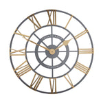 Evening Star Skeleton Clock | Brass | 24''