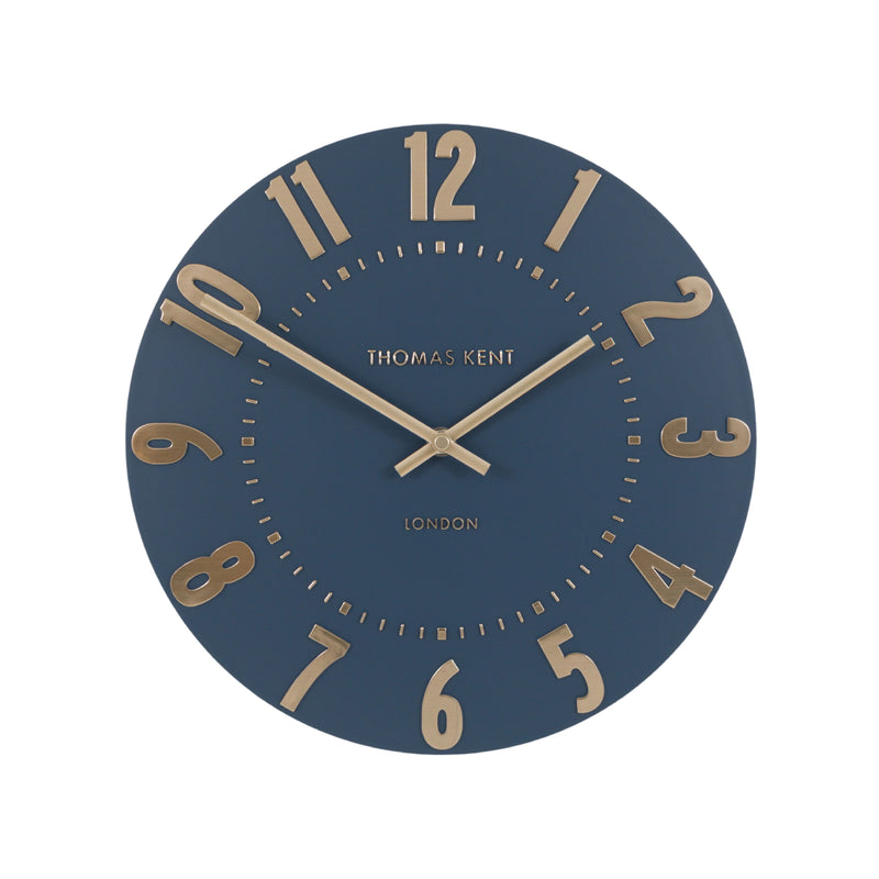 Mulberry Wall Clock | Midnight Blue | 12"