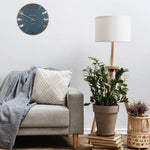 Mulberry Wall Clock | Midnight Blue | 12"