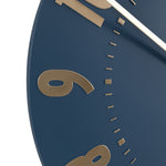 Mulberry Wall Clock | Midnight Blue | 20"