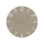 Mulberry Wall Clock | Mocha | 12"