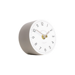Tumbler Mantel Clock | Salt Grey | 4''