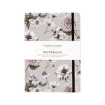 Blanc Floral A5 Lined Notebook | Stone