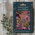 Mulberry Floral 'A Little Note' Greeting Cards | Mauve | Set of 6