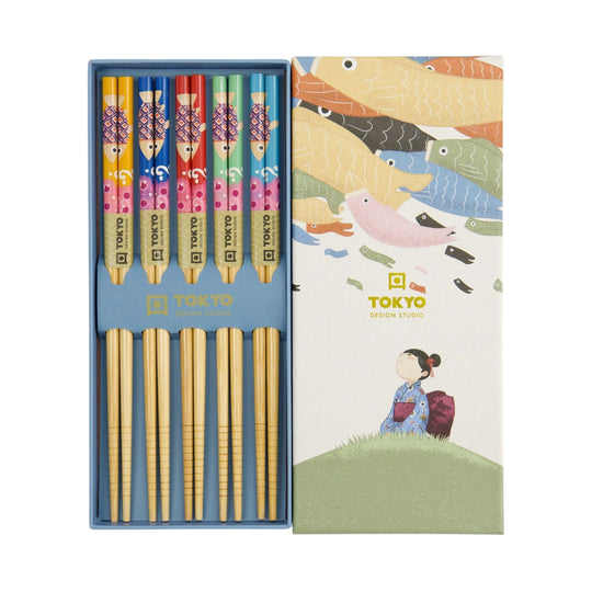 Koinobori Chopstick Set | 5 Piece