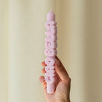 'Ciao Bella' Taper Candle | Lilac
